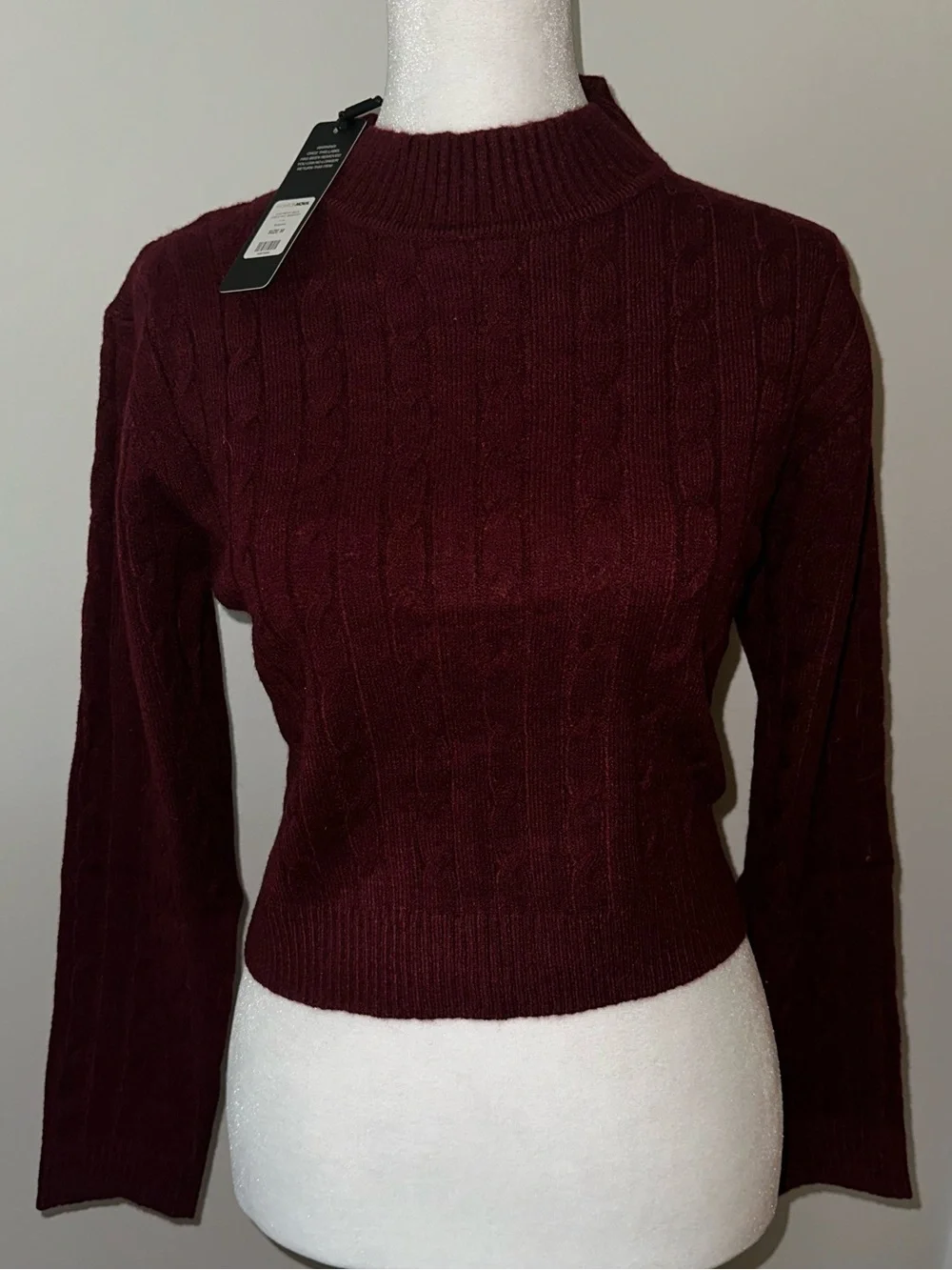 Doll’s SOFT Knit Sweater - Women’s Dinner + Office- Dark Red/ Burgundy